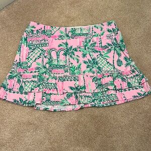 Lilly Pulitzer size medium tennis skort EUC